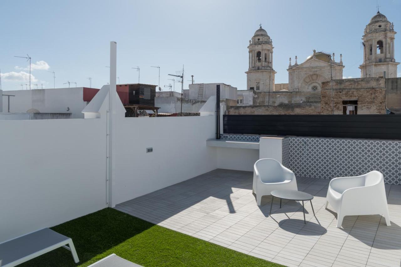 Apartamento Atico Gades de la Catedral Cádiz Exterior foto